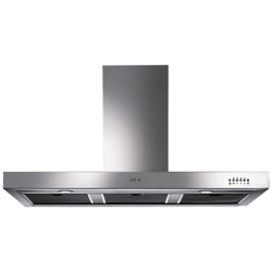 Smeg KS110XE Symphony Chimney Cooker Hood, Stainless Steel
